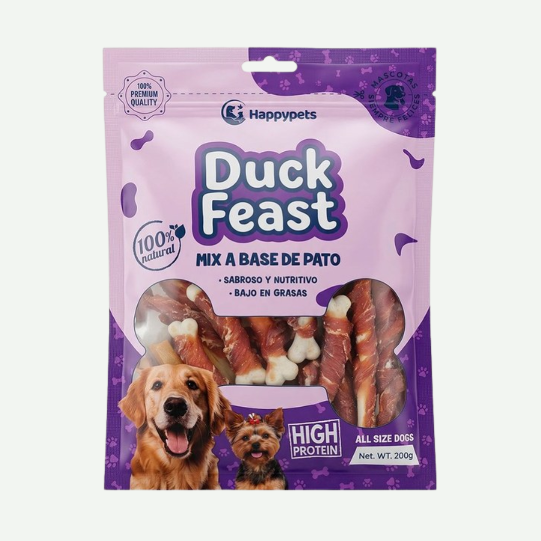 Chicken Feast - Mix a base de Pato 200g