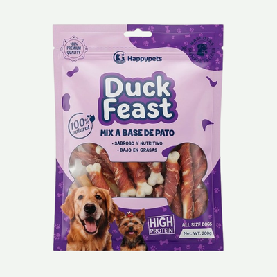 Chicken Feast - Mix a base de Pato 200g