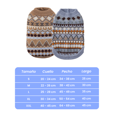 Sueter tejido Rombos