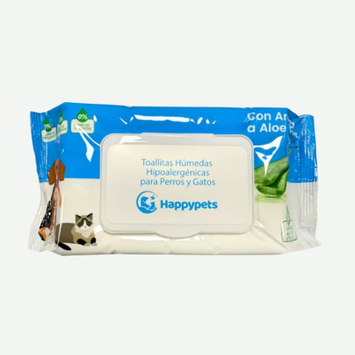 Toallitas húmedas Para Mascotas 50uds