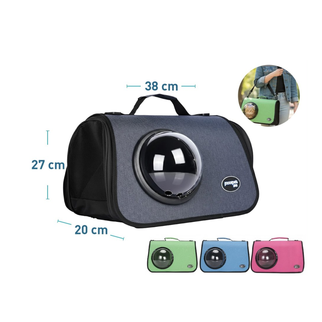 Bolso Transportador para perros y gatos Con Burbuja